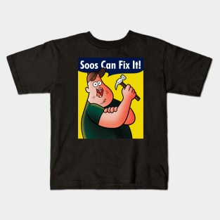 Soos can fix it! Kids T-Shirt